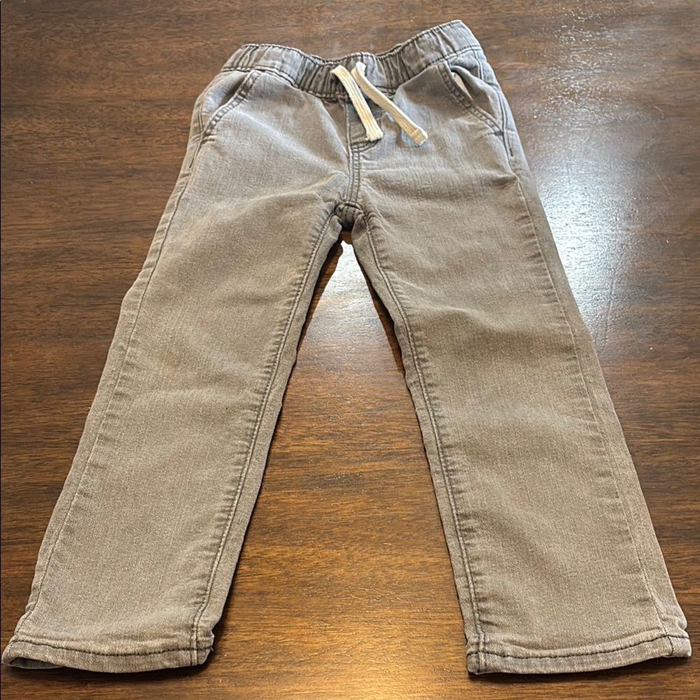 Kids Gray Casual Pants